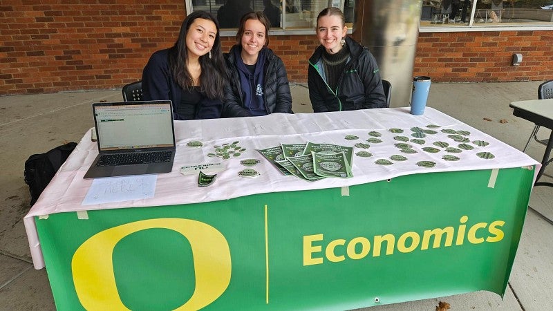 Women in Economics table