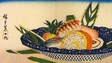 Japanese food illustration
