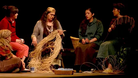 Ilioo Native Theatre Rehearsal Photo