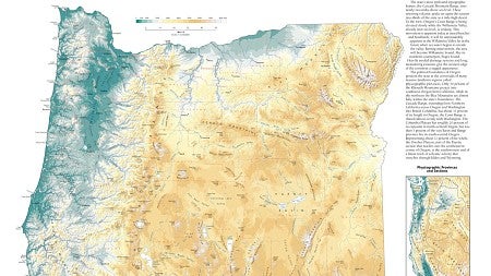 Landforms: Elevation infographic