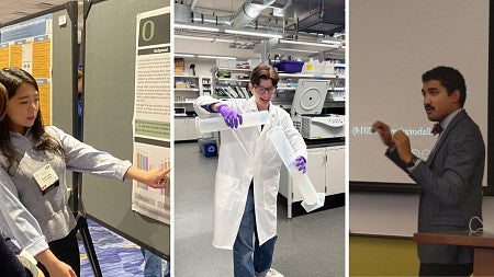 three people in a photo