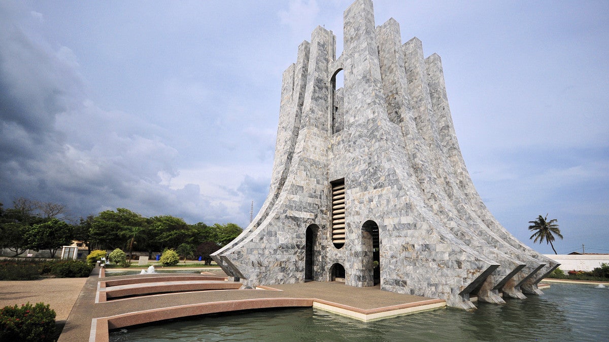 Unique building in Africa