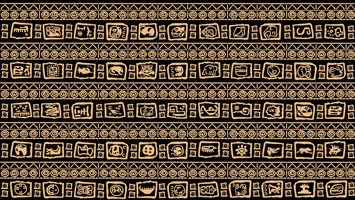 Mayan alphabet