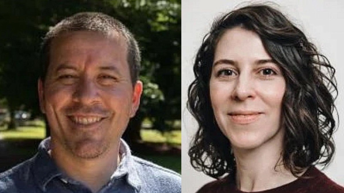 two headshots