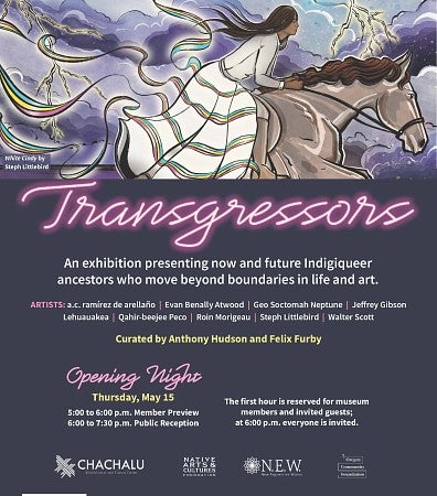 Transgressors Exhibit Poster