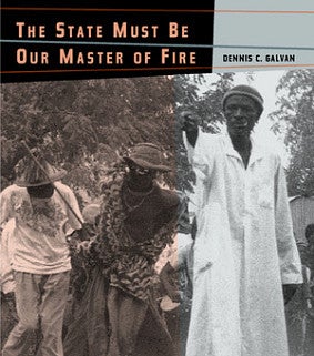a book cover of a person wearing traditional Senegal clothing