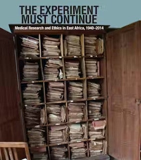 a book cover photo that shows a cupboard filled with books