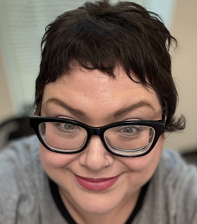 a headshot of Bernadette Calafell