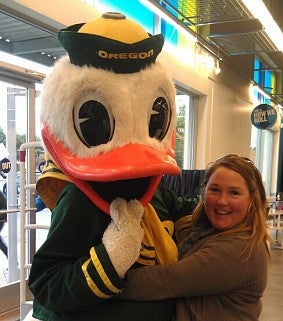 Oregon Duck with Rachel Bitecofer