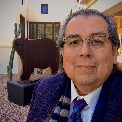 Dr. David Martinez at the Heard Museum