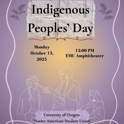 Indigenous Peoples Day NASU poster