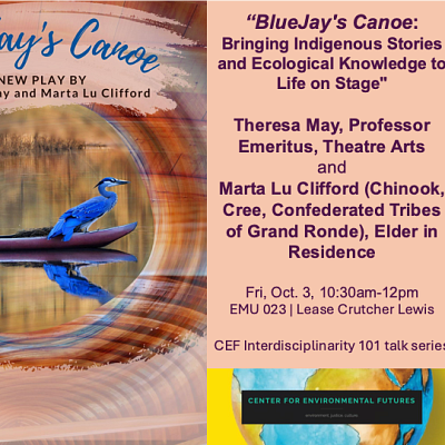 Event poster: Blue Jay's Canoe