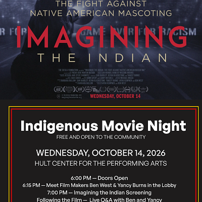 Imagining the Indian Film Screening & Discussion Poster