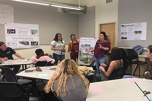 Photo of environment justice classroom