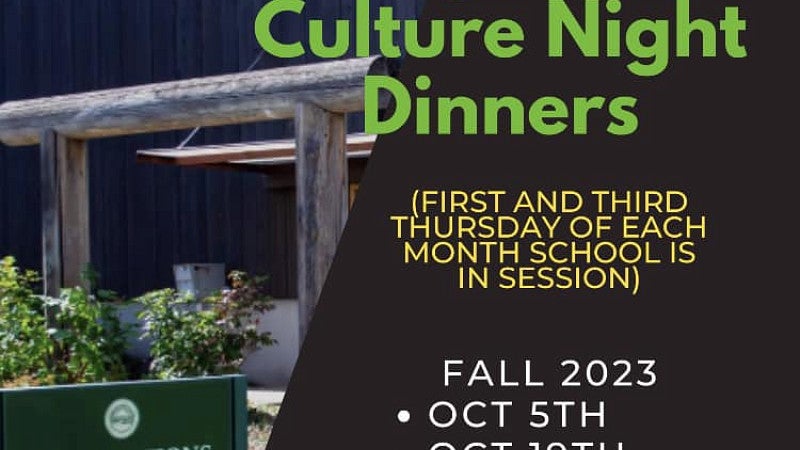 Culture & Community Night Schedule, Fall 2023