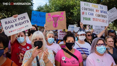 Women protest for reproductive rights