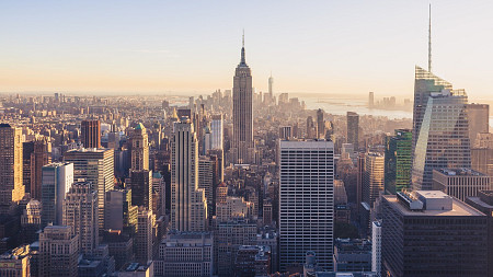 skyline of New York City