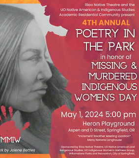 Poetry in the Park_Missing and Murdered Indigenous Women's Day 2024