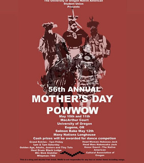 2024 Mothers Day Powwow Poster