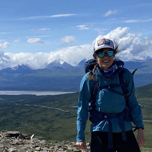 Professor Sarah Cooley on a research trip